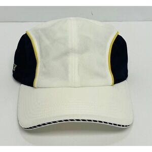 Lacoste Sport Mens White Navy Mesh Performance Tennis Hat RK87651 Adjustable